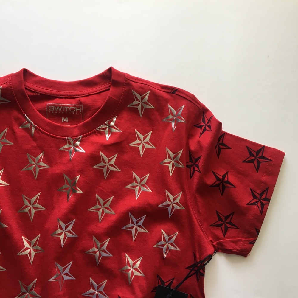 Star-Patterned T-Shirt
